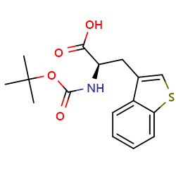 (2R)-3-(1-benzothiophen-3-yl)-2-{[(tert-butoxy)carbonyl]amino}propanoicacidͼƬ