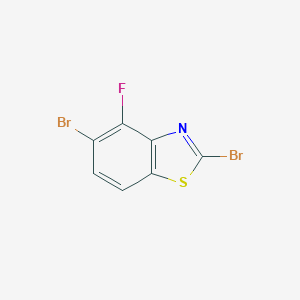 2,5-Dibromo-4-fluoro-1,3-benzothiazoleͼƬ