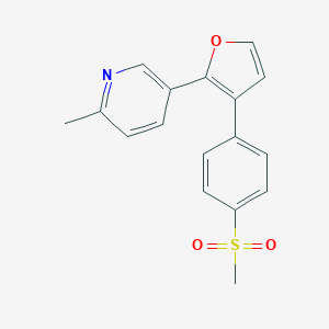 2-Methyl-5-(3-(4-(methylsulfonyl)phenyl)furan-2-yl)pyridineͼƬ