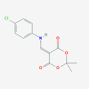 5-[(4-Chloro-phenylamino)-methylene]-2,2-dimethyl-[1,3]dioxane-4,6-dioneͼƬ