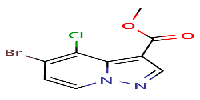 Methyl5-bromo-4-chloropyrazolo[1,5-a]pyridine-3-carboxylateͼƬ