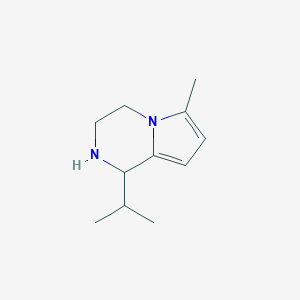 1-isopropyl-6-methyl-1,2,3,4-tetrahydropyrrolo[1,2-a]pyrazineͼƬ