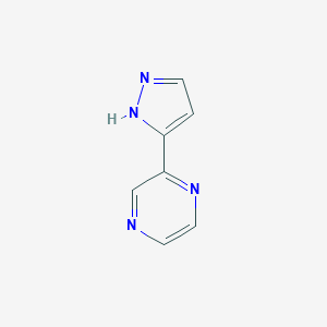 2-(1H-Pyrazol-3-yl)pyrazineͼƬ