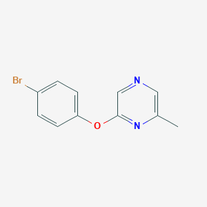 2-(4-Bromophenoxy)-6-methylpyrazineͼƬ