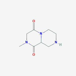 2-Methyltetrahydro-2H-pyrazino[1,2-a]pyrazine-1,4(3H,6H)-dioneͼƬ