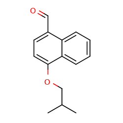 4-(2-methylpropoxy)naphthalene-1-carbaldehydeͼƬ