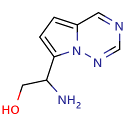 2-amino-2-{pyrrolo[2,1-f][1,2,4]triazin-7-yl}ethan-1-olͼƬ