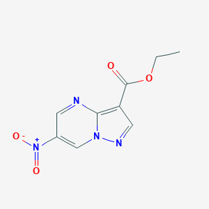 ethyl6-nitropyrazolo[1,5-a]pyrimidine-3-carboxylateͼƬ