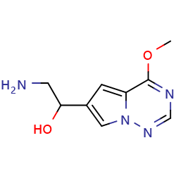 2-amino-1-{4-methoxypyrrolo[2,1-f][1,2,4]triazin-6-yl}ethan-1-olͼƬ