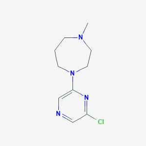 1-(6-Chloropyrazin-2-yl)-4-methyl-1,4-diazepaneͼƬ