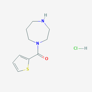 1-(Thiophene-2-carbonyl)-1,4-diazepane HydrochlorideͼƬ