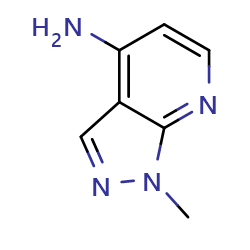 1-methyl-1H-pyrazolo[3,4-b]pyridin-4-amineͼƬ