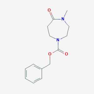 BENZYL 4-METHYL-5-OXO-1,4-DIAZEPANE-1-CARBOXYLATEͼƬ