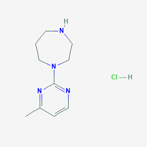 1-(4-Methylpyrimidin-2-yl)-1,4-diazepane hydrochlorideͼƬ