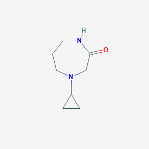 4-cyclopropyl-1,4-diazepan-2-oneͼƬ