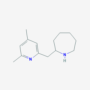 2-[(4,6-Dimethyl-2-pyridinyl)methyl]azepaneͼƬ