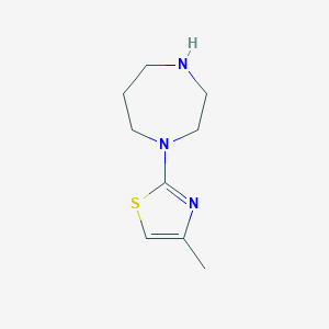 1-(4-methyl-1,3-thiazol-2-yl)-1,4-diazepaneͼƬ