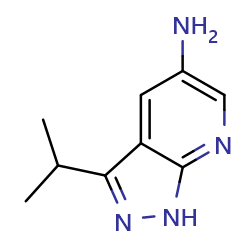 3-(propan-2-yl)-1H-pyrazolo[3,4-b]pyridin-5-amineͼƬ