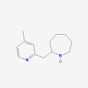 2-[(4-methylpyridin-2-yl)methyl]azepaneͼƬ