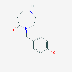 4-(4-Methoxybenzyl)-1,4-diazepan-5-oneͼƬ