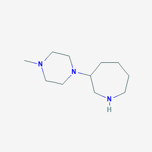 3-(4-methylpiperazin-1-yl)azepaneͼƬ