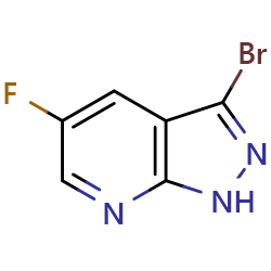 3-bromo-5-fluoro-1H-pyrazolo[3,4-b]pyridineͼƬ