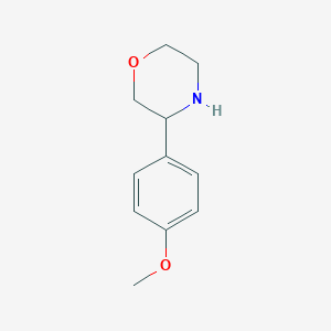 3-(4-METHOXYPHENYL)MORPHOLINEͼƬ