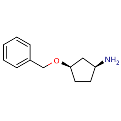 (1S,3R)-rel-3-(benzyloxy)cyclopentan-1-amineͼƬ