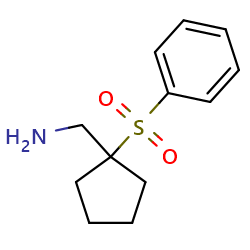 1-[1-(benzenesulfonyl)cyclopentyl]methanamineͼƬ