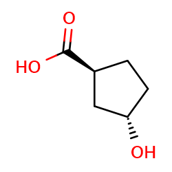 (1S,3S)-3-hydroxycyclopentane-1-carboxylicacidͼƬ