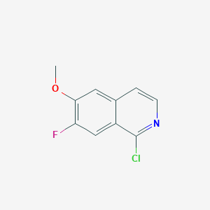 1-chloro-7-fluoro-6-methoxy-isoquinolineͼƬ