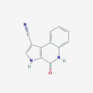 4-oxo-3,5-dihydropyrrolo[2,3-c]quinoline-1-carbonitrileͼƬ