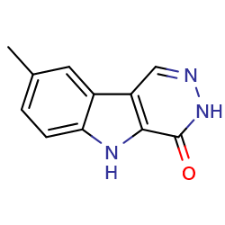 8-methyl-3H,4H,5H-pyridazino[4,5-b]indol-4-oneͼƬ