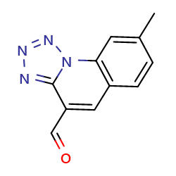 8-methyl-[1,2,3,4]tetrazolo[1,5-a]quinoline-4-carbaldehydeͼƬ