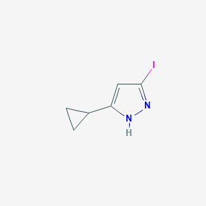 5-Cyclopropyl-3-iodo-1H-pyrazoleͼƬ