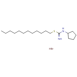 N-cyclopentyl(dodecylsulfanyl)methanimidamidehydrobromideͼƬ