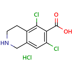 5,7-dichloro-1,2,3,4-tetrahydroisoquinoline-6-carboxylicacidhydrochlorideͼƬ