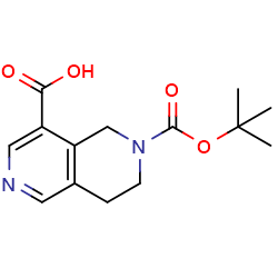 6-[(tert-butoxy)carbonyl]-5,6,7,8-tetrahydro-2,6-naphthyridine-4-carboxylicacidͼƬ