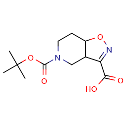 5-[(tert-butoxy)carbonyl]-3aH,4H,5H,6H,7H,7aH-[1,2]oxazolo[4,5-c]pyridine-3-carboxylicacidͼƬ