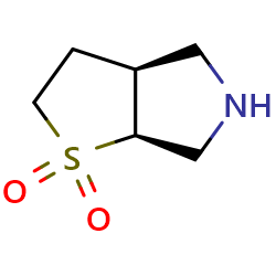 (3aS,6aS)-hexahydro-2H-1?-thieno[2,3-c]pyrrole-1,1-dioneͼƬ