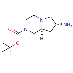 tert-butyl(7R,8aS)-rel-7-amino-octahydropyrrolo[1,2-a]piperazine-2-carboxylateͼƬ