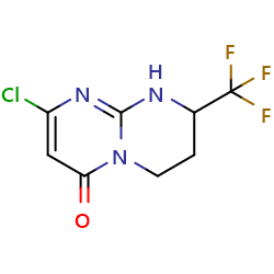 8-chloro-2-(trifluoromethyl)-1H,2H,3H,4H,6H-pyrimido[1,2-a][1,3]diazin-6-oneͼƬ