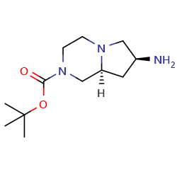 tert-butyl(7S,8aS)-rel-7-amino-octahydropyrrolo[1,2-a]piperazine-2-carboxylateͼƬ