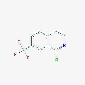 1-CHLORO-7-(TRIFLUOROMETHYL)ISOQUINOLINEͼƬ