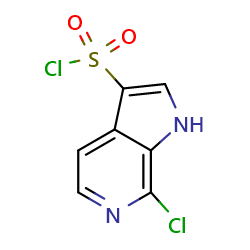 7-chloro-1H-pyrrolo[2,3-c]pyridine-3-sulfonylchlorideͼƬ