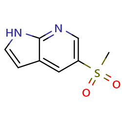 5-methanesulfonyl-1H-pyrrolo[2,3-b]pyridineͼƬ