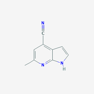 6-methyl-1H-pyrrolo[2,3-b]pyridine-4-carbonitrileͼƬ