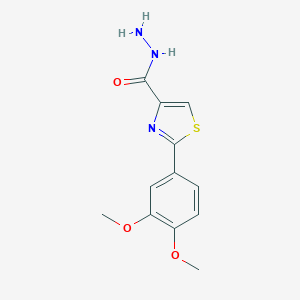 2-(3,4-dimethoxyphenyl)-1,3-thiazole-4-carbohydrazideͼƬ