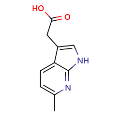 2-{6-methyl-1H-pyrrolo[2,3-b]pyridin-3-yl}aceticacidͼƬ