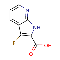 3-fluoro-1H-pyrrolo[2,3-b]pyridine-2-carboxylicacidͼƬ